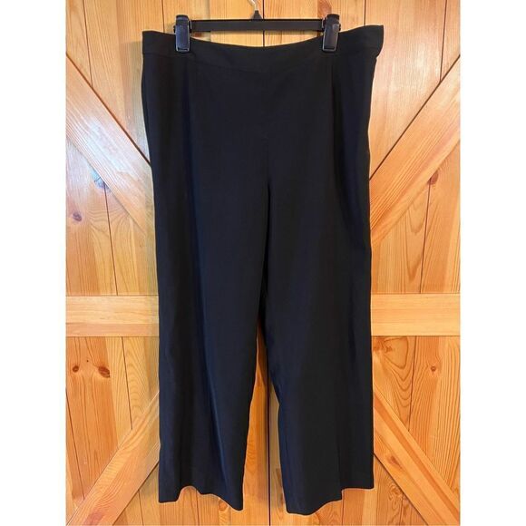 Collections for Le Suit Pants Womens Size 14 Black Fully Lined High Waist Trouse - Picture 1 of 6